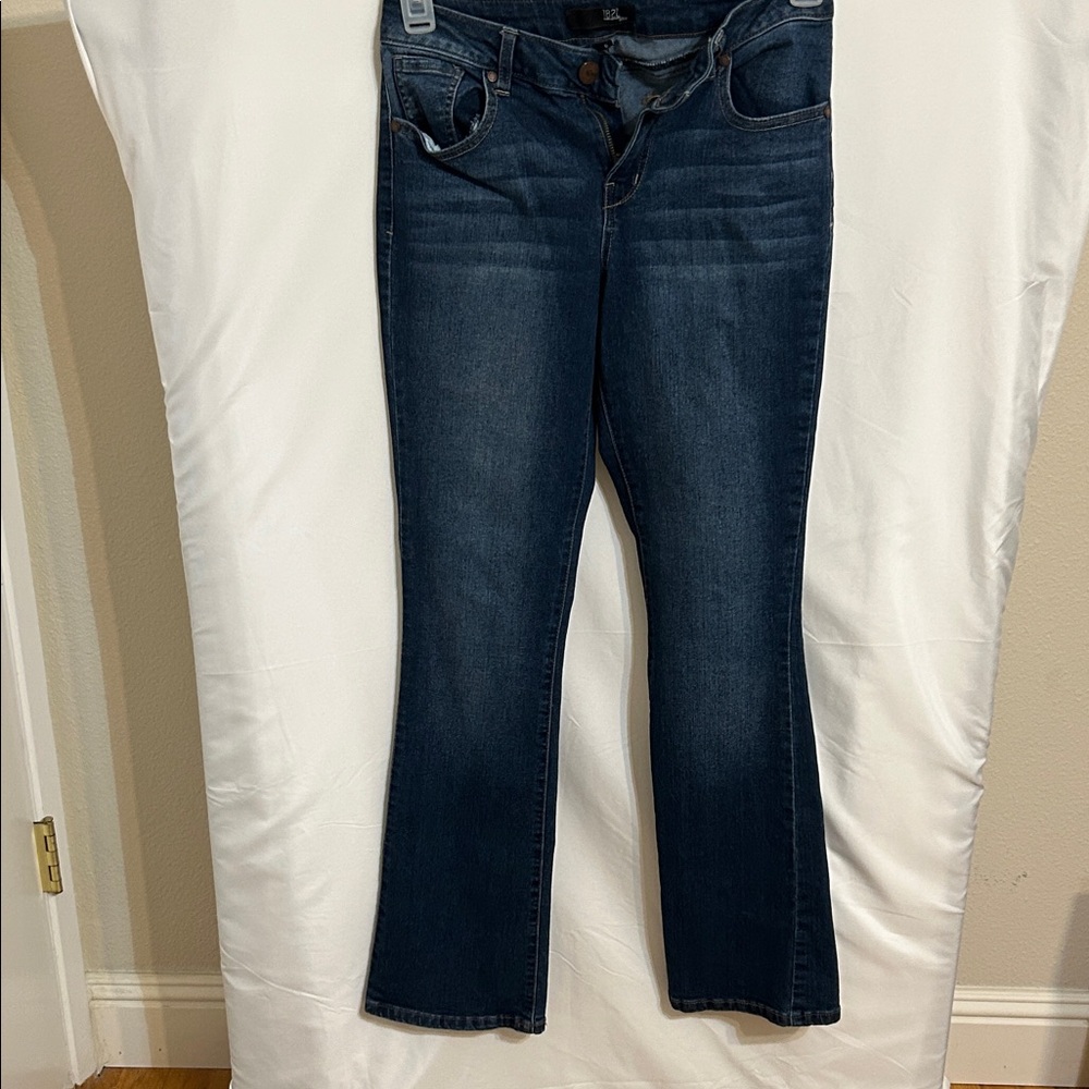 1822 Denim Women's Deep Indigo Boot Cut Jeans